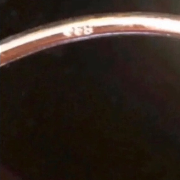 925 Stamped Sterling Silver Bangle Bracelet NWT - Picture 4 of 4